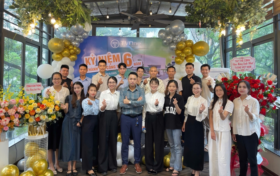 KỈ NIỆM 6 NĂM THÀNH LẬP TVONE VIỆT NAM